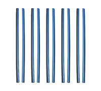 X AUTOHAUX 10 Pcs Car Air Vent Trim Decoration Strip, 7.6" Universal Blue