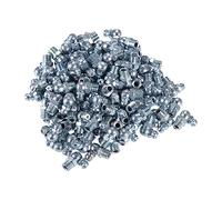 X AUTOHAUX 100 Pcs M8x1.25 Car Grease Nipple Fitting 90 Degree Galvanized Steel