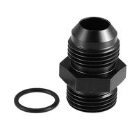X AUTOHAUX 10AN Flare to 10AN ORB O Ring Male Fuel Pump Fitting Adapter for Car