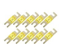 X AUTOHAUX 10pcs 150A AFS Mini ANL Fuse for Car Truck Motorcycle Boat Audio CDs