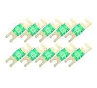 X AUTOHAUX 10pcs 30A AFS Mini ANL Fuse for Car Truck Motorcycle Boat Audio CDs