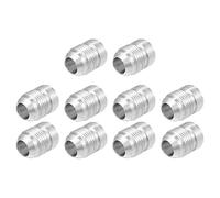 X AUTOHAUX 10pcs Car 10AN Male Weld on Fitting Bung Hose Adapter Fuel Oil