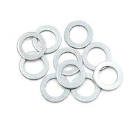 X AUTOHAUX 10pcs Engine Oil Crush Washers Drain Plug Gaskets 14mm ID. 22mm OD.