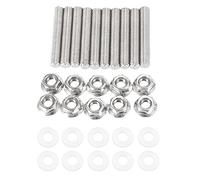 X AUTOHAUX 10pcs Exhaust Manifold Bolt Stud for Acura B C D F H K Series