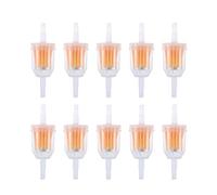 X AUTOHAUX 10pcs Universal Motorcycle Gas Fuel Filters Small Engine Fuel Filter
