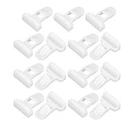 X AUTOHAUX 15 Pcs Car Fender Bumper Spoiler Clip Compatible for Toyota, White