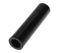 X AUTOHAUX 16mm 0.65'' ID Straight Coupler Silicone Hose 3-Ply Reinforced Thickness 100mm 0.32 ft Length for Turbo Intercooler Intake Rubber Hose Air Intake Intercooler Piping Tube Black