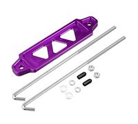 X AUTOHAUX 172mm Universal Car Battery Hold Down Bracket Set Purple 10" Bolt
