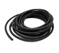 X AUTOHAUX 19.68ft Car Flexible No Pre-Split Loom Wire Tubing 5mm Inner Dia
