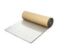 X AUTOHAUX 197mil 5mm 6.45sqftCar Sound Deadening Mat Aluminum Foil Closed Cell Foam Heat Shield Material for Hood Fender and Boat Engine Cover 39.37"x23.62"