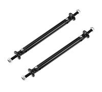 X AUTOHAUX 1pair 100mm 3.94" Splitter Support Rods Adjustable Front Rear Bumper Lip Splitter Strut Rod Tie Support Bars Fit Most Vehicle Black