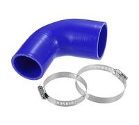 X AUTOHAUX 1pc 51mm 2" ID 63mm 2.48" ID Silicone Hose Coupler - Car - Blue