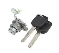 X AUTOHAUX 1Set Driver Side Door Lock Cylinder Kit for Honda Accord EX LX 03-07