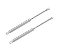 X AUTOHAUX 2 Pcs 12 Inch 90Ib/401N Silver Tone Lift Supports Struts Shocks Gas Spring Universal for RV Car Truck Boat Window Cabinet Door Cover Lids