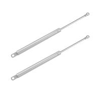 X AUTOHAUX 2 Pcs 15 Inch 45Ib/200N Silver Tone Lift Supports Struts Shocks Gas Spring Universal for RV Car Truck Boat Window Cabinet Door Cover Lids