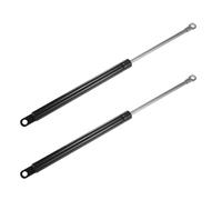 X AUTOHAUX 2 Pcs 15 Inch 55Ib/245N Black Lift Supports Struts Shocks Gas Spring Universal for RV Car Truck Boat Window Cabinet Door Cover Lids