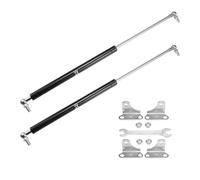 X AUTOHAUX 2 Pcs 20inch 150lb/668N Black Lift Supports Struts Shocks Gas Spring with Wrench Universal for RV Car Truck Boat