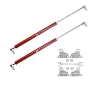 X AUTOHAUX 2 Pcs 20inch 45lb/200N Red Lift Supports Struts Shocks Gas Spring with Wrench Universal for RV Car Truck Boat