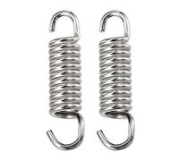 X AUTOHAUX 2 Pcs Motorcycles Exhaust Pipe Spring 43mm 1.69" Stainless Steel
