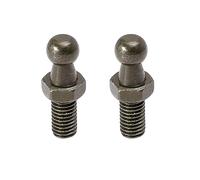 X AUTOHAUX 2 Set 10mm M8x15mm Car Gas Strut Ball Studs Black