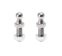 X AUTOHAUX 2 Set 10mm M8x20mm Car Gas Strut Ball Studs for Gas Struts Shocks