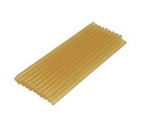 X AUTOHAUX 20 Pcs 7mm x 200mm Hot Glue Sticks Auto Body Paintless Dent Yellow