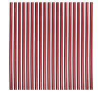 X AUTOHAUX 20pcs Car Air Conditioner Outlet Vent Trim Decoration Strip Red