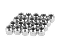 X AUTOHAUX 20pcs Car M12x1.5 21mm Bulge Acorn Wheel Lug Nuts Cone Seat