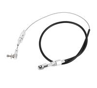 X AUTOHAUX 24 Inch Car Universal Throttle Cable Rubber Housing Rod Black