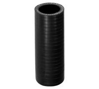 X AUTOHAUX 28mm/1.10" ID 100mm 3.94" Length 0 Degree Silicone Straight Coupler Hose 4-Ply Reinforced 5mm Thick Straight Silicone Hose Coupler Turbo Intercooler Pipe Universal Black 1PC