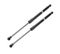 X AUTOHAUX 2Pcs 16 Inch 56 Lbs/ 250N Black Lift Supports Struts Shocks Gas Spring Universal for RV Car Truck Boat