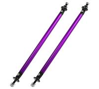X AUTOHAUX 2pcs 200mm 7.87" Splitter Support Rods Adjustable Purple | Front Rear Bumper Lip Splitter Strut Rod, Tie Support Bars, Fit Most Vehicle