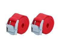 X AUTOHAUX 2pcs 3.3ft Cargo Tie Down Straps with Cam Lock Buckle for Car Black