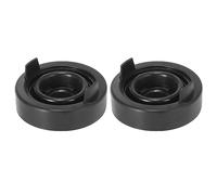 X AUTOHAUX 2pcs 80mm Inner Diameter 41mm Height Car Rubber Headlight Dust Cover