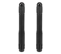 X AUTOHAUX 2pcs Black M14x1.5 Car Wheel Alignment Pin Wheel Hanger Rim Stud