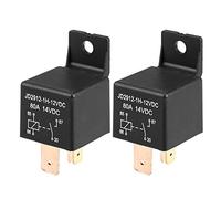 X AUTOHAUX 2Pcs Car Relay 5 Pin 12V 80Amp SPST Model JD2912-1Z-12VDC 80A 14VDC