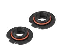 X AUTOHAUX 2pcs H7 LED Headlight Adapter Base Bulb Sockets Holder for Car Black