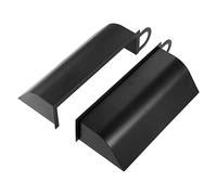 X AUTOHAUX 2pcs Hood Dynamic Cold Air Tuning Intake System Scoop for BMW Black