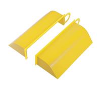 X AUTOHAUX 2pcs Hood Dynamic Cold Air Tuning Intake System Scoop for BMW E90/91/92/93 316d 318d 320d 325d 330d 335d 316i 318i 320i 325i 328i Yellow