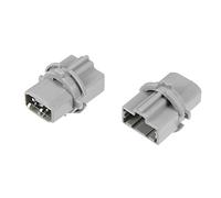 X AUTOHAUX 2pcs Rear Tail Light Brake Lamp Socket Turn Signal Lights Wire Harness Plug Holder 33515S50003 for Honda Accord Civic 98-15 for Honda Fit 09-13 for Acura CL RL TSX T20W W Socket