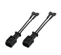 X AUTOHAUX 2pcs Speaker Wire Adapter Horn Harness Connector for Honda Civic