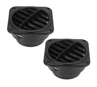 X AUTOHAUX 2pcs Warm Air Vent Outlet 75mm Auto Car Heater Dust Air Conditioner