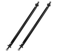 X AUTOHAUX 2x 200mm 7.87" Splitter Support Rods Adjustable for Vehicle BK | Front Rear Bumper Lip Splitter Strut Rod Tie Support Bars, Black