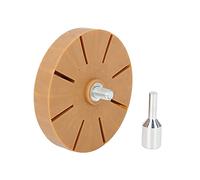 X AUTOHAUX 3.5" Car Rubber Eraser Wheel Decal Removal with Drill Adaptor 15mm
