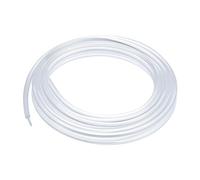 X AUTOHAUX 3.6mm 1.5m 4.92ft Skirt Side Glow Optic Fiber Cable Clear - 1 Pc