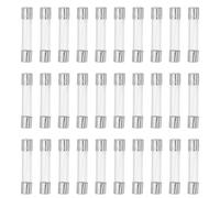 X AUTOHAUX 30pcs 5A Quick Blow Glass Tube Fuse Breaking 250V 6x30mm for Car