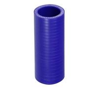 X AUTOHAUX 32mm/1.26" ID 100mm 3.94" Length 0 Degree Silicone Straight Coupler Hose 4-Ply Reinforced 5mm Thick Straight Silicone Hose Coupler Turbo Intercooler Pipe Universal Blue 1PC