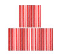 X AUTOHAUX 36 Pcs Red Bicycle Reflector Reflective Version Durable ABS