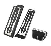 X AUTOHAUX 3Pcs Accelerator Pedal and Brake Pedal Cover Set for BMW X3 X4 X5 X6