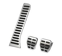 X AUTOHAUX 3Pcs Accelerator Pedal and Brake Pedal Cover Set for Volkswagen Golf